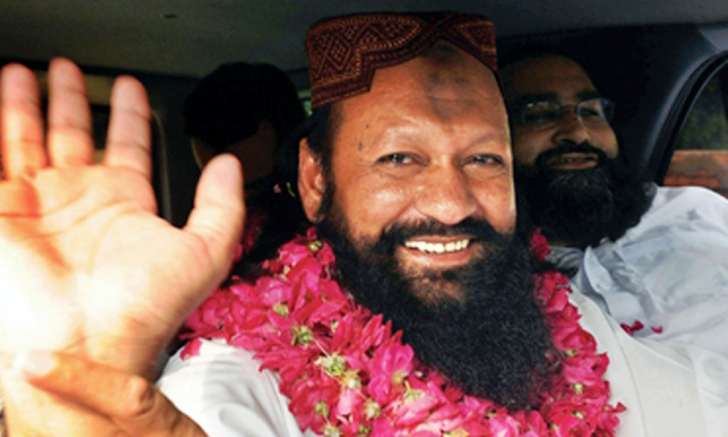 Malik Ishaq with Tahir Ashrafi