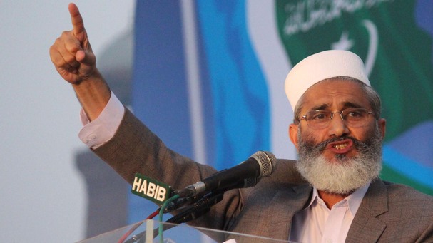 Siraj-ul-Haq, head of the Pakistan branch of Jamat-e-Islami