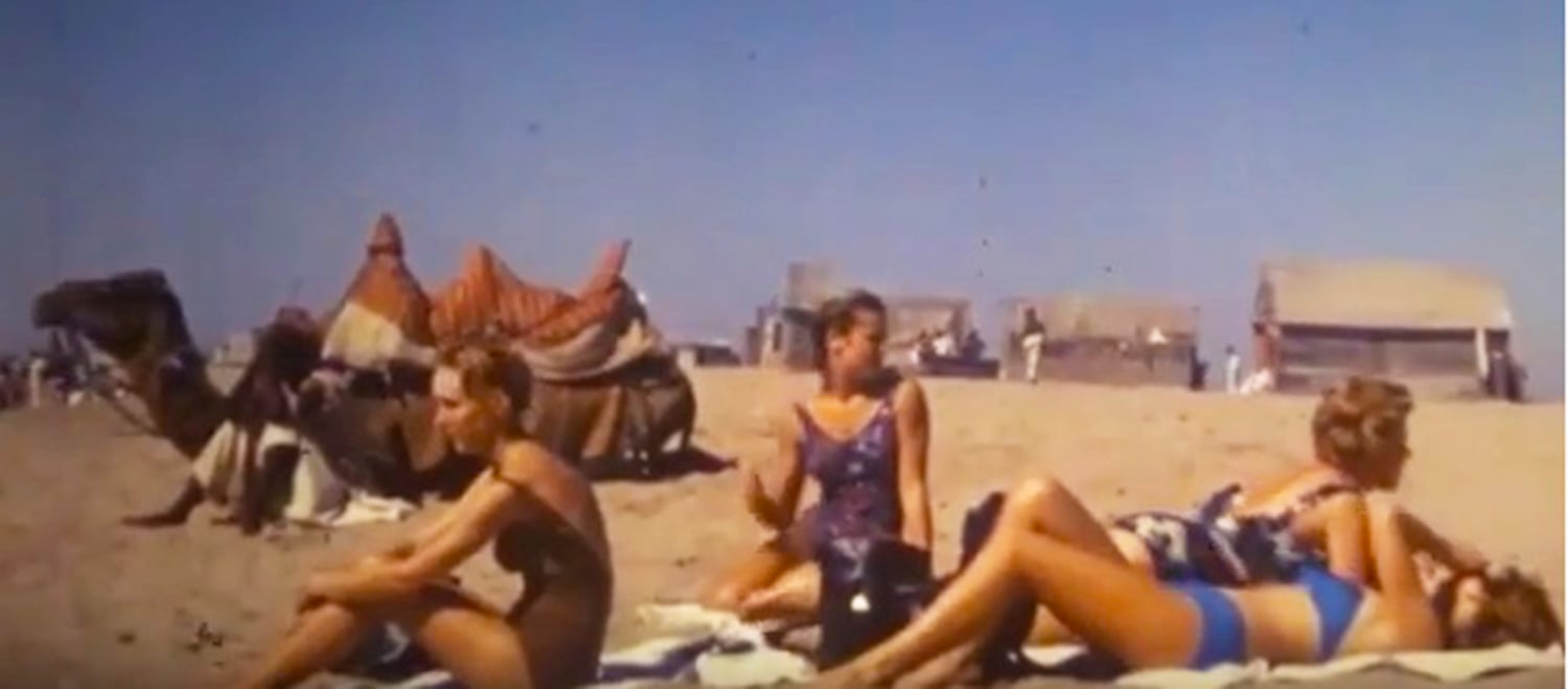 Karachi beach 1960s